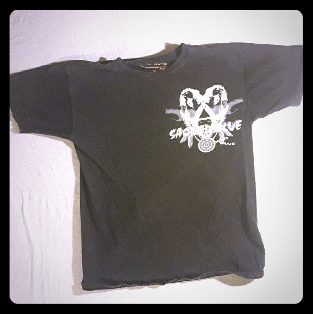 Vintage "Sacred Blue" TShirt Authentic Merchandise